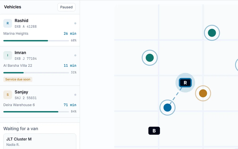 Fleet & Delivery Tracking