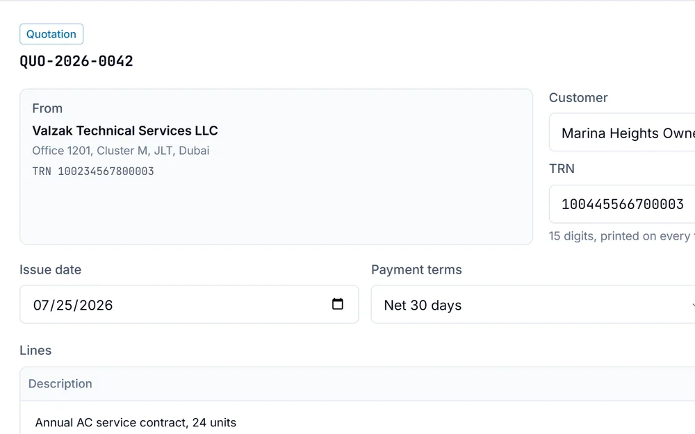 Quote to Payment